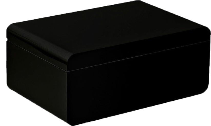 Humidor Carrara Grande De Luxe Svart Humidor Carrara Grande De Luxe Svart