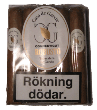 Casa de Garcia Connecticut Robusto 10-pack Casa de Garcia Connecticut Robusto 10-pack