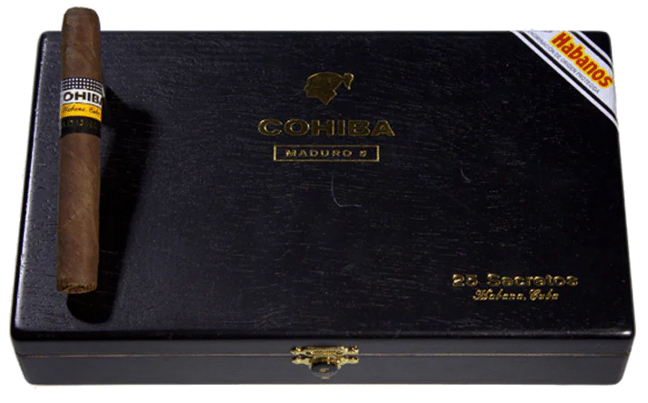 Cohiba Maduro 5 Secretos 25-låda Cohiba Maduro 5 Secretos 25-låda