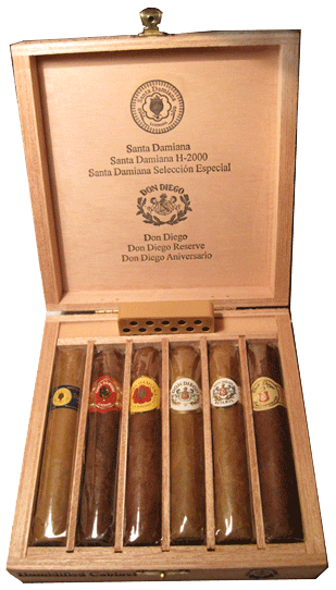 Don Diego och Santa Damiana Robusto Collection Don Diego och Santa Damiana Robusto Collection