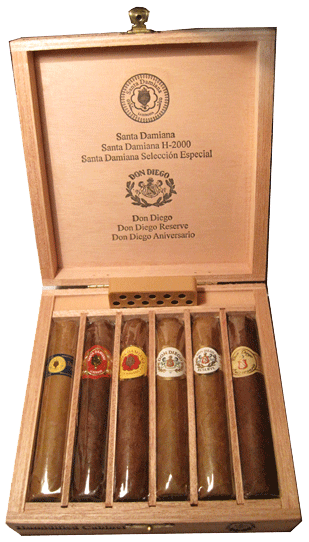 Don Diego och Santa Damiana Robusto Collection