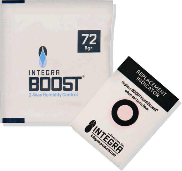 2-vägs Fuktregulator Integra Boost 8g. 72% 2-vägs Fuktregulator Integra Boost 8g. 72%